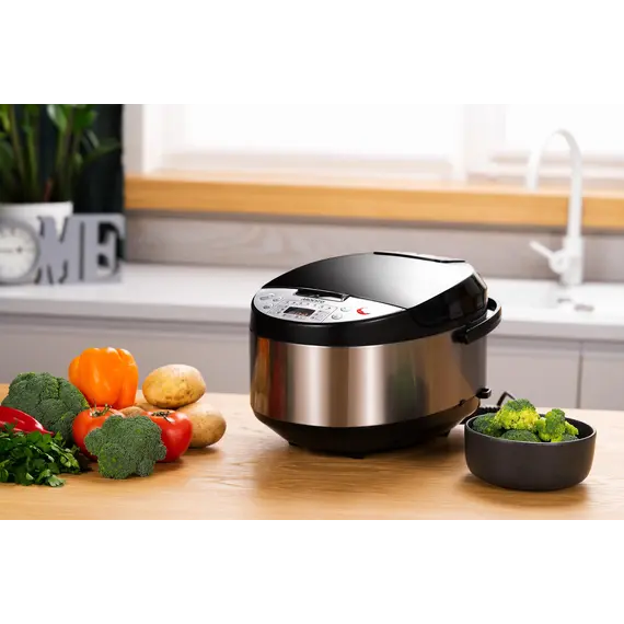 მულტისახარში Ardesto multicooker, 860W, bowl-5l, electronic control, recipes book, iron/plastic, silver-black, 2 image - TechMall.geმულტისახარში Ardesto multicooker, 860W, bowl-5l, electronic control, recipes book, iron/plastic, silver-black, 2 image - TechMall.ge ,მულტისახარში Ardesto multicooker, 860W, bowl-5l, electronic control, recipes book, iron/plastic, silver-black, 2 image - TechMall.ge
