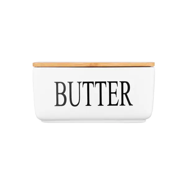 საკარაქე Ardesto Butter dish Midori 16.5х10х8, ceramic, bamboo, white, 3 image - TechMall.geსაკარაქე Ardesto Butter dish Midori 16.5х10х8, ceramic, bamboo, white, 3 image - TechMall.ge ,საკარაქე Ardesto Butter dish Midori 16.5х10х8, ceramic, bamboo, white, 3 image - TechMall.ge