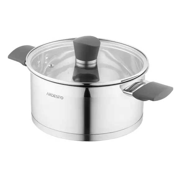 ქვაბების ნაკრები Ardesto Cookware set Gemini Trento, 6pcs, stainless steel, 6 image - TechMall.geქვაბების ნაკრები Ardesto Cookware set Gemini Trento, 6pcs, stainless steel, 6 image - TechMall.ge ,ქვაბების ნაკრები Ardesto Cookware set Gemini Trento, 6pcs, stainless steel, 6 image - TechMall.ge