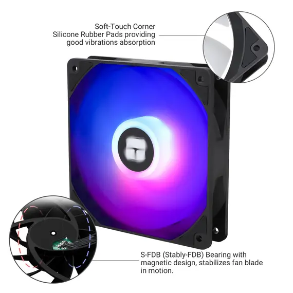 ქულერი THERMALRIGHT TL-C12C-S ARGB Fan, 2 image - TechMall.geქულერი THERMALRIGHT TL-C12C-S ARGB Fan, 2 image - TechMall.ge ,ქულერი THERMALRIGHT TL-C12C-S ARGB Fan, 2 image - TechMall.ge