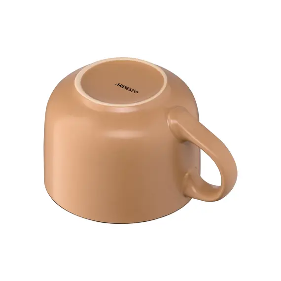 კერამიკის ჭიქა Ardesto Mug Way of life, 550ml, ceramics, light brown, 5 image - TechMall.geკერამიკის ჭიქა Ardesto Mug Way of life, 550ml, ceramics, light brown, 5 image - TechMall.ge ,კერამიკის ჭიქა Ardesto Mug Way of life, 550ml, ceramics, light brown, 5 image - TechMall.ge