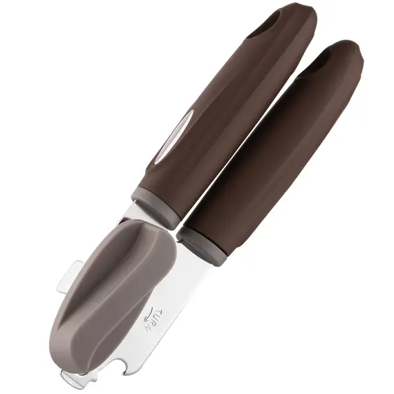 კონსერვის გასახსნელი Ardesto Can opener Gemini, 19.9cm, stainless steel, plastic, gray-brown, 6 image - TechMall.geკონსერვის გასახსნელი Ardesto Can opener Gemini, 19.9cm, stainless steel, plastic, gray-brown, 6 image - TechMall.ge ,კონსერვის გასახსნელი Ardesto Can opener Gemini, 19.9cm, stainless steel, plastic, gray-brown, 6 image - TechMall.ge