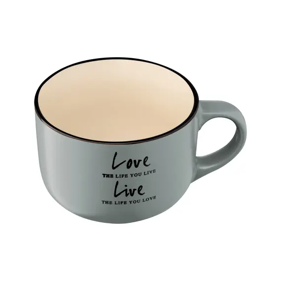 კერამიკის ჭიქა Ardesto Mug Way of life, 550ml,  ceramics, blue, 2 image - TechMall.geკერამიკის ჭიქა Ardesto Mug Way of life, 550ml,  ceramics, blue, 2 image - TechMall.ge ,კერამიკის ჭიქა Ardesto Mug Way of life, 550ml,  ceramics, blue, 2 image - TechMall.ge