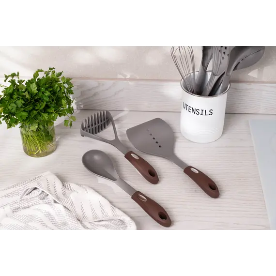 სპატულა Ardesto Turner Gemini, 33cm, nylon, gray-brown, 6 image - TechMall.geსპატულა Ardesto Turner Gemini, 33cm, nylon, gray-brown, 6 image - TechMall.ge ,სპატულა Ardesto Turner Gemini, 33cm, nylon, gray-brown, 6 image - TechMall.ge