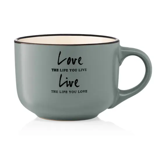 კერამიკის ჭიქა Ardesto Mug Way of life, 550ml,  ceramics, blue - TechMall.geკერამიკის ჭიქა Ardesto Mug Way of life, 550ml,  ceramics, blue - TechMall.ge ,კერამიკის ჭიქა Ardesto Mug Way of life, 550ml,  ceramics, blue - TechMall.ge