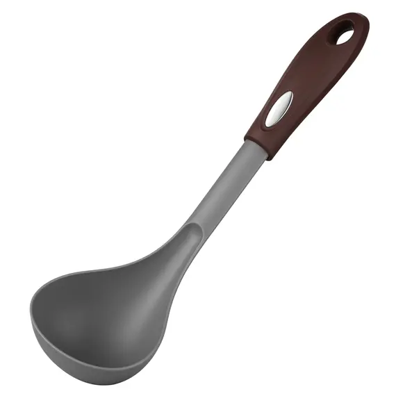 ჩამჩა Ardesto Ladle Gemini, 32.2cm, nylon, gray-brown, 3 image - TechMall.geჩამჩა Ardesto Ladle Gemini, 32.2cm, nylon, gray-brown, 3 image - TechMall.ge ,ჩამჩა Ardesto Ladle Gemini, 32.2cm, nylon, gray-brown, 3 image - TechMall.ge