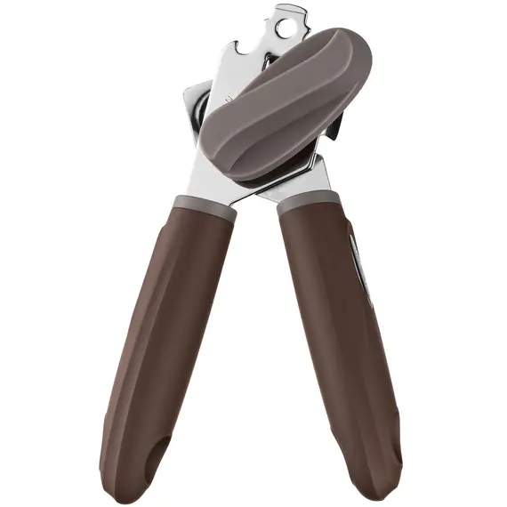 კონსერვის გასახსნელი Ardesto Can opener Gemini, 19.9cm, stainless steel, plastic, gray-brown, 2 image - TechMall.geკონსერვის გასახსნელი Ardesto Can opener Gemini, 19.9cm, stainless steel, plastic, gray-brown, 2 image - TechMall.ge ,კონსერვის გასახსნელი Ardesto Can opener Gemini, 19.9cm, stainless steel, plastic, gray-brown, 2 image - TechMall.ge