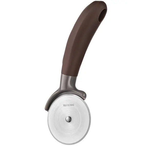 პიცის საჭრელი დანა Ardesto Pizza knife Gemini, 20cm, stainless steel, plastic, gray-brown, 2 image - TechMall.geპიცის საჭრელი დანა Ardesto Pizza knife Gemini, 20cm, stainless steel, plastic, gray-brown, 2 image - TechMall.ge ,პიცის საჭრელი დანა Ardesto Pizza knife Gemini, 20cm, stainless steel, plastic, gray-brown, 2 image - TechMall.ge