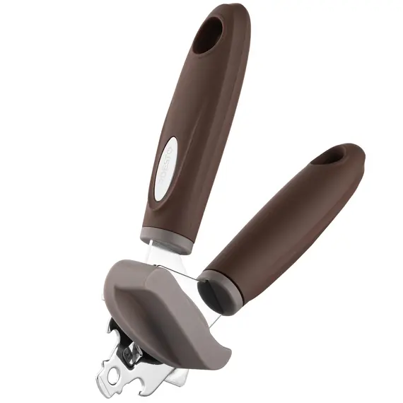 კონსერვის გასახსნელი Ardesto Can opener Gemini, 19.9cm, stainless steel, plastic, gray-brown, 4 image - TechMall.geკონსერვის გასახსნელი Ardesto Can opener Gemini, 19.9cm, stainless steel, plastic, gray-brown, 4 image - TechMall.ge ,კონსერვის გასახსნელი Ardesto Can opener Gemini, 19.9cm, stainless steel, plastic, gray-brown, 4 image - TechMall.ge