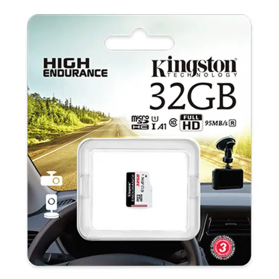 მეხსიერების ბარათი Kingston microSD  32GB C10 UHS-I R90/W45MB/s High Endurance, 3 image - TechMall.geმეხსიერების ბარათი Kingston microSD  32GB C10 UHS-I R90/W45MB/s High Endurance, 3 image - TechMall.ge ,მეხსიერების ბარათი Kingston microSD  32GB C10 UHS-I R90/W45MB/s High Endurance, 3 image - TechMall.ge