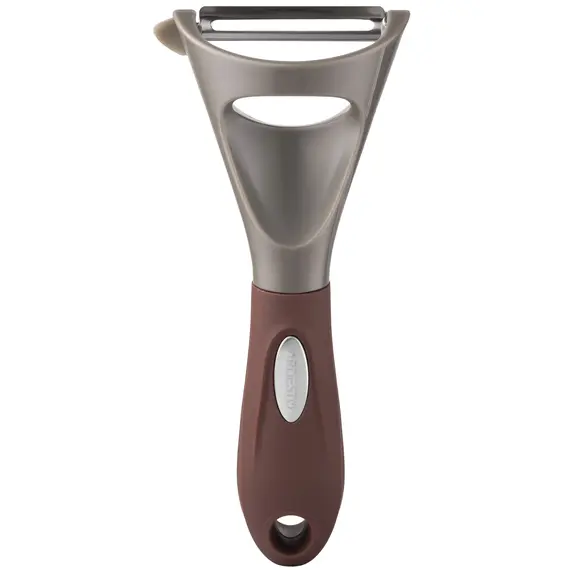 ბოსტნეულის სათლელი Ardesto Peeler Gemini, 19.5cm, stainless steel, nylon, gray-brown, 6 image - TechMall.geბოსტნეულის სათლელი Ardesto Peeler Gemini, 19.5cm, stainless steel, nylon, gray-brown, 6 image - TechMall.ge ,ბოსტნეულის სათლელი Ardesto Peeler Gemini, 19.5cm, stainless steel, nylon, gray-brown, 6 image - TechMall.ge
