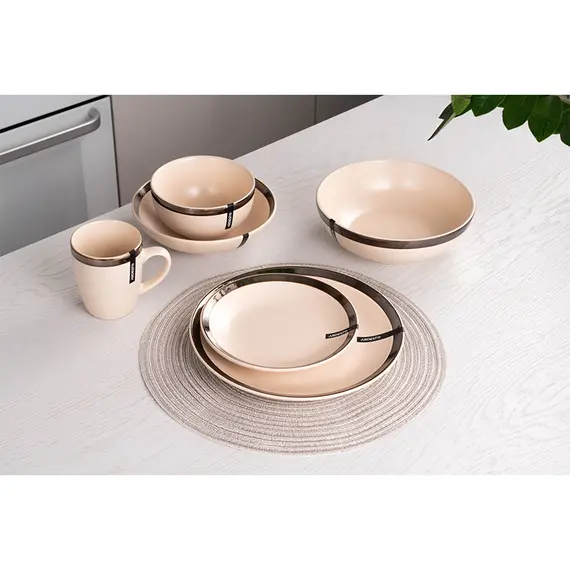 კერამიკის თეფში Ardesto Dessert plate Liguria Cream, 19cm, ceramics, creamy, 4 image - TechMall.geკერამიკის თეფში Ardesto Dessert plate Liguria Cream, 19cm, ceramics, creamy, 4 image - TechMall.ge ,კერამიკის თეფში Ardesto Dessert plate Liguria Cream, 19cm, ceramics, creamy, 4 image - TechMall.ge