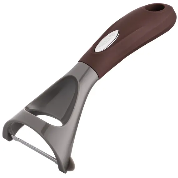 ბოსტნეულის სათლელი Ardesto Peeler Gemini, 19.5cm, stainless steel, nylon, gray-brown, 4 image - TechMall.geბოსტნეულის სათლელი Ardesto Peeler Gemini, 19.5cm, stainless steel, nylon, gray-brown, 4 image - TechMall.ge ,ბოსტნეულის სათლელი Ardesto Peeler Gemini, 19.5cm, stainless steel, nylon, gray-brown, 4 image - TechMall.ge