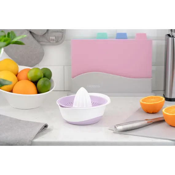 მექანიკური წვენსაწური Ardesto Citrus manual squeezer Fresh, 0.6l, plastic, lilac, 2 image - TechMall.geმექანიკური წვენსაწური Ardesto Citrus manual squeezer Fresh, 0.6l, plastic, lilac, 2 image - TechMall.ge ,მექანიკური წვენსაწური Ardesto Citrus manual squeezer Fresh, 0.6l, plastic, lilac, 2 image - TechMall.ge
