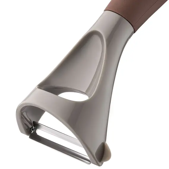 ბოსტნეულის სათლელი Ardesto Peeler Gemini, 19.5cm, stainless steel, nylon, gray-brown, 7 image - TechMall.geბოსტნეულის სათლელი Ardesto Peeler Gemini, 19.5cm, stainless steel, nylon, gray-brown, 7 image - TechMall.ge ,ბოსტნეულის სათლელი Ardesto Peeler Gemini, 19.5cm, stainless steel, nylon, gray-brown, 7 image - TechMall.ge
