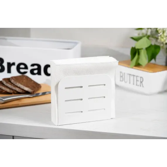 ხელსახოცის ჩასადები Ardesto Napkin holder Midori 15х4х12.5cm, metal, white, 2 image - TechMall.geხელსახოცის ჩასადები Ardesto Napkin holder Midori 15х4х12.5cm, metal, white, 2 image - TechMall.ge ,ხელსახოცის ჩასადები Ardesto Napkin holder Midori 15х4х12.5cm, metal, white, 2 image - TechMall.ge
