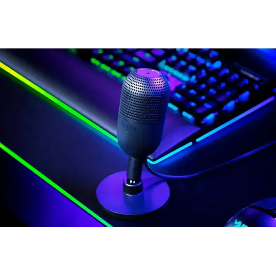 მიკროფონი Razer gaming microphone Seiren V3 Mini, Omni, USB-A, 1.2m, black, 2 image - TechMall.geმიკროფონი Razer gaming microphone Seiren V3 Mini, Omni, USB-A, 1.2m, black, 2 image - TechMall.ge ,მიკროფონი Razer gaming microphone Seiren V3 Mini, Omni, USB-A, 1.2m, black, 2 image - TechMall.ge