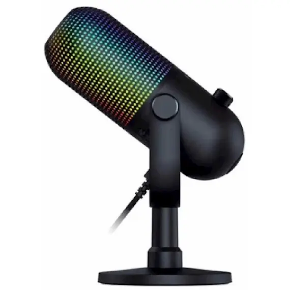 მიკროფონი Razer gaming microphone Seiren V3 Chroma, Uni, RGB, USB-A, 2m, black, 3 image - TechMall.geმიკროფონი Razer gaming microphone Seiren V3 Chroma, Uni, RGB, USB-A, 2m, black, 3 image - TechMall.ge ,მიკროფონი Razer gaming microphone Seiren V3 Chroma, Uni, RGB, USB-A, 2m, black, 3 image - TechMall.ge