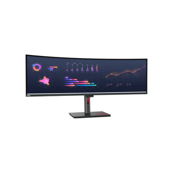 მონიტორი Lenovo ThinkVision P49w-30 Curved 49" 5120x1440 350 cd/m² 4ms 60 Hz Black, 2 image - TechMall.geმონიტორი Lenovo ThinkVision P49w-30 Curved 49" 5120x1440 350 cd/m² 4ms 60 Hz Black, 2 image - TechMall.ge ,მონიტორი Lenovo ThinkVision P49w-30 Curved 49" 5120x1440 350 cd/m² 4ms 60 Hz Black, 2 image - TechMall.ge