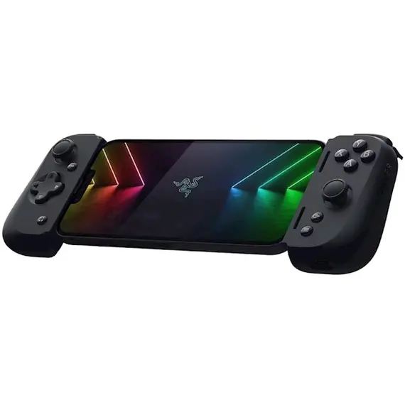 ჯოისტიკი Razer Universal Gamepad  Kishi V2 for iPhone, Lightning, black, 2 image - TechMall.geჯოისტიკი Razer Universal Gamepad  Kishi V2 for iPhone, Lightning, black, 2 image - TechMall.ge ,ჯოისტიკი Razer Universal Gamepad  Kishi V2 for iPhone, Lightning, black, 2 image - TechMall.ge