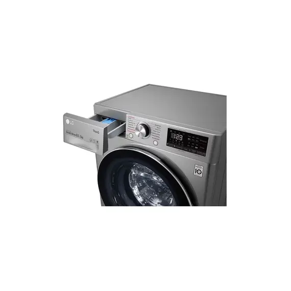 სარეცხი მანქანა LG F2V5GG2S.ASSPCOM- 8.5/5 KG, 1400 RPM, 85X47.5X60, INVERTER,EcoHybrid, ARTIFICIAL INT, Dark Silver, 6 image - TechMall.geსარეცხი მანქანა LG F2V5GG2S.ASSPCOM- 8.5/5 KG, 1400 RPM, 85X47.5X60, INVERTER,EcoHybrid, ARTIFICIAL INT, Dark Silver, 6 image - TechMall.ge ,სარეცხი მანქანა LG F2V5GG2S.ASSPCOM- 8.5/5 KG, 1400 RPM, 85X47.5X60, INVERTER,EcoHybrid, ARTIFICIAL INT, Dark Silver, 6 image - TechMall.ge