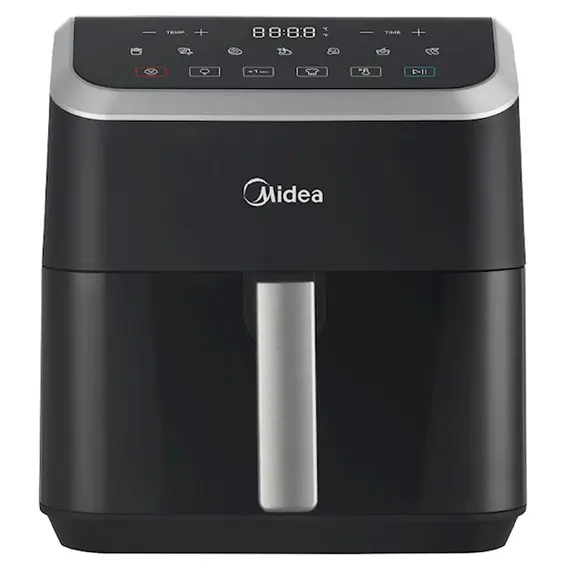 აეროგრილი Midea MF-CY55K, 1600W, 5L, Air Fryer, Black - TechMall.geაეროგრილი Midea MF-CY55K, 1600W, 5L, Air Fryer, Black - TechMall.ge ,აეროგრილი Midea MF-CY55K, 1600W, 5L, Air Fryer, Black - TechMall.ge