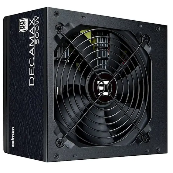 კვების ბლოკი Zalman ZM500-LX3 Decamax, 500W, 80 Plus, Power Supply, Black - TechMall.geკვების ბლოკი Zalman ZM500-LX3 Decamax, 500W, 80 Plus, Power Supply, Black - TechMall.ge ,კვების ბლოკი Zalman ZM500-LX3 Decamax, 500W, 80 Plus, Power Supply, Black - TechMall.ge