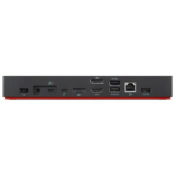 ჰაბი Lenovo 40B00135EU ThinkPad, USB-C, Thunderbolt 4, RJ45, 3.5mm, HDMI, DisplayPort, USB, Universal Thunderbolt 4 Dock, Black, 4 image - TechMall.geჰაბი Lenovo 40B00135EU ThinkPad, USB-C, Thunderbolt 4, RJ45, 3.5mm, HDMI, DisplayPort, USB, Universal Thunderbolt 4 Dock, Black, 4 image - TechMall.ge ,ჰაბი Lenovo 40B00135EU ThinkPad, USB-C, Thunderbolt 4, RJ45, 3.5mm, HDMI, DisplayPort, USB, Universal Thunderbolt 4 Dock, Black, 4 image - TechMall.ge