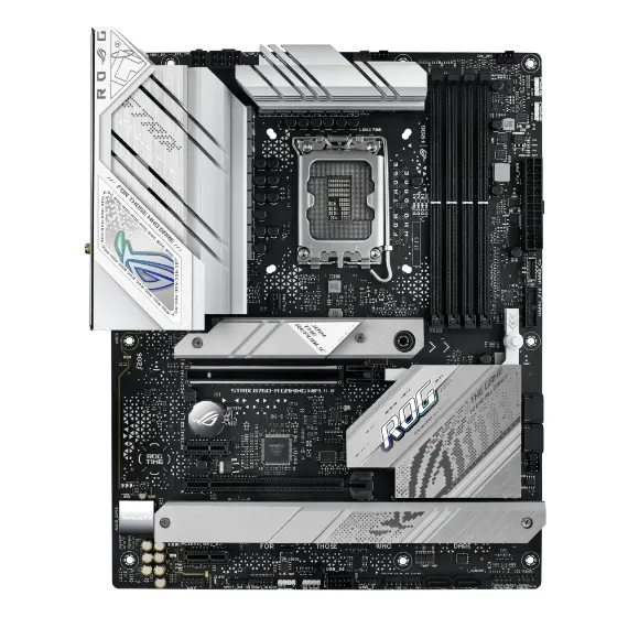 დედა დაფა ASUS Motherboard ROG STRIX B760-A GAMING WIFI s1700 B760 4xDDR5 M.2 HDMI DP Wi-Fi BT ATX white, 2 image - TechMall.geდედა დაფა ASUS Motherboard ROG STRIX B760-A GAMING WIFI s1700 B760 4xDDR5 M.2 HDMI DP Wi-Fi BT ATX white, 2 image - TechMall.ge ,დედა დაფა ASUS Motherboard ROG STRIX B760-A GAMING WIFI s1700 B760 4xDDR5 M.2 HDMI DP Wi-Fi BT ATX white, 2 image - TechMall.ge