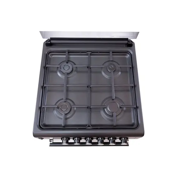 გაზქურა Oz OQ60X60B4E 4 Gas, Oven Electric, Black/Grey, 2 image - TechMall.geგაზქურა Oz OQ60X60B4E 4 Gas, Oven Electric, Black/Grey, 2 image - TechMall.ge ,გაზქურა Oz OQ60X60B4E 4 Gas, Oven Electric, Black/Grey, 2 image - TechMall.ge