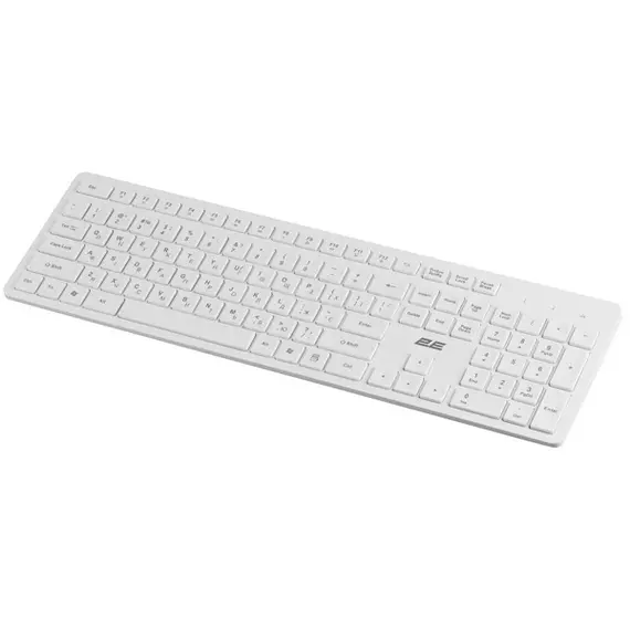 კლავიატურა 2E 2E-KS260WWH_UA, Wireless, USB, Keyboard, White, 2 image - TechMall.geკლავიატურა 2E 2E-KS260WWH_UA, Wireless, USB, Keyboard, White, 2 image - TechMall.ge ,კლავიატურა 2E 2E-KS260WWH_UA, Wireless, USB, Keyboard, White, 2 image - TechMall.ge