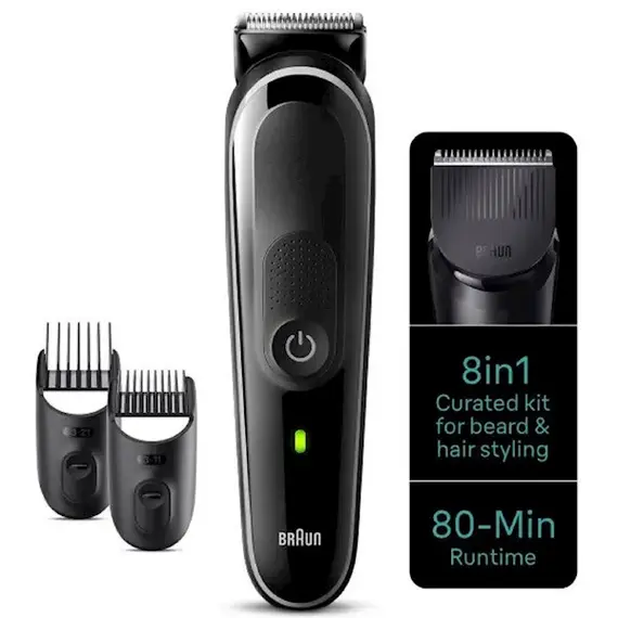 თმის საკრეჭი BRAUN MGK3440 BlkGrey, 2 image - TechMall.geთმის საკრეჭი BRAUN MGK3440 BlkGrey, 2 image - TechMall.ge ,თმის საკრეჭი BRAUN MGK3440 BlkGrey, 2 image - TechMall.ge