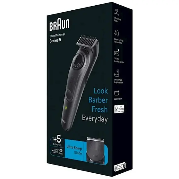 თმის საკრეჭი BRAUN BT5420  BLK/BLK, 5 image - TechMall.geთმის საკრეჭი BRAUN BT5420  BLK/BLK, 5 image - TechMall.ge ,თმის საკრეჭი BRAUN BT5420  BLK/BLK, 5 image - TechMall.ge