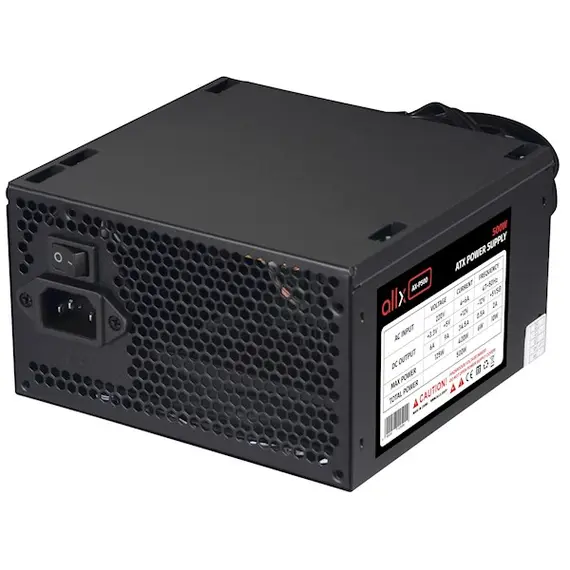 კვების ბლოკი ALLX AX-P500, 500W, Power Supply, Black, 5 image - TechMall.geკვების ბლოკი ALLX AX-P500, 500W, Power Supply, Black, 5 image - TechMall.ge ,კვების ბლოკი ALLX AX-P500, 500W, Power Supply, Black, 5 image - TechMall.ge