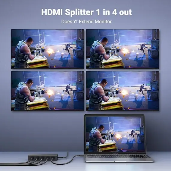 HDMI სპლიტერი UGREEN CM570 (90514), HDMI Splitter 1 In 4, Black, 6 image - TechMall.geHDMI სპლიტერი UGREEN CM570 (90514), HDMI Splitter 1 In 4, Black, 6 image - TechMall.ge ,HDMI სპლიტერი UGREEN CM570 (90514), HDMI Splitter 1 In 4, Black, 6 image - TechMall.ge