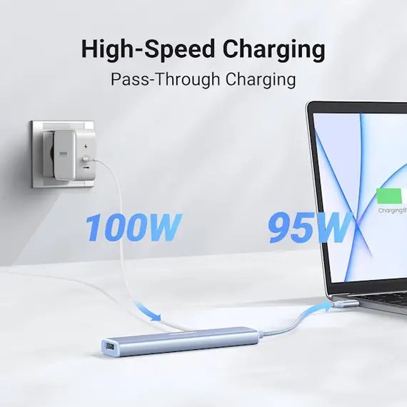 USB-C ჰაბი UGREEN CM478 (35581), USB, USB-C, HDMI, HUB, Blue, 4 image - TechMall.geUSB-C ჰაბი UGREEN CM478 (35581), USB, USB-C, HDMI, HUB, Blue, 4 image - TechMall.ge ,USB-C ჰაბი UGREEN CM478 (35581), USB, USB-C, HDMI, HUB, Blue, 4 image - TechMall.ge
