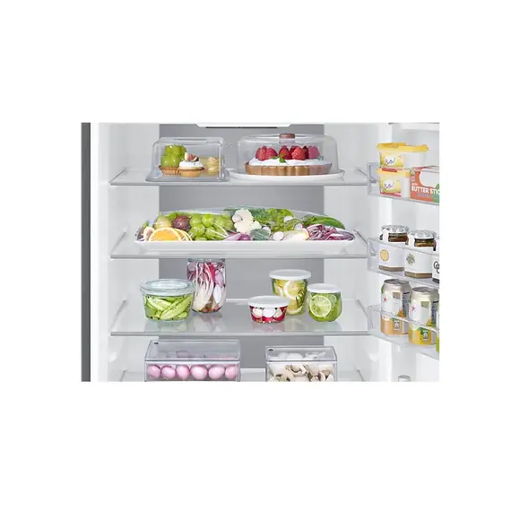მაცივარი Samsung RB53DG703ES9WT - Bottom Freezer, 75.9x203x71.1, Inverter, No Frost, 554L, SILVER, 3 image - TechMall.geმაცივარი Samsung RB53DG703ES9WT - Bottom Freezer, 75.9x203x71.1, Inverter, No Frost, 554L, SILVER, 3 image - TechMall.ge ,მაცივარი Samsung RB53DG703ES9WT - Bottom Freezer, 75.9x203x71.1, Inverter, No Frost, 554L, SILVER, 3 image - TechMall.ge