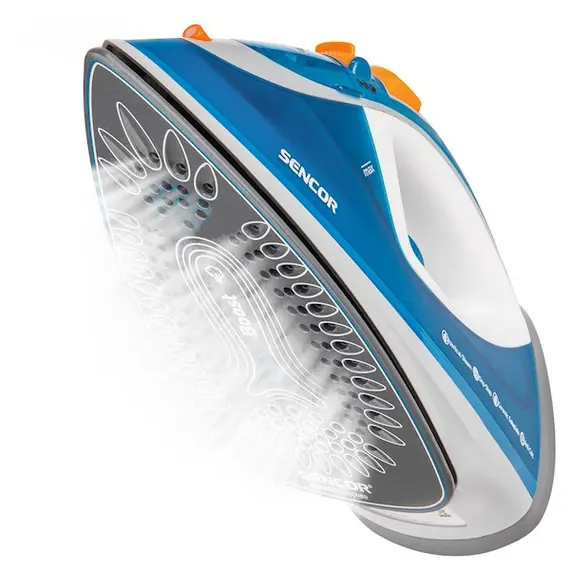 უთო Sencor SSI 7710BL, 2400W, 300ML, Steam Iron, Blue, 3 image - TechMall.geუთო Sencor SSI 7710BL, 2400W, 300ML, Steam Iron, Blue, 3 image - TechMall.ge ,უთო Sencor SSI 7710BL, 2400W, 300ML, Steam Iron, Blue, 3 image - TechMall.ge