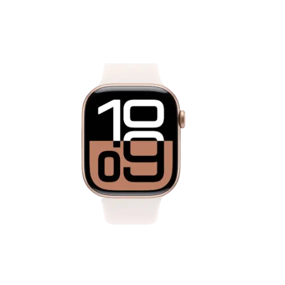 სმარტ საათი Apple Watch Series 10 GPS 42mm Rose Gold Aluminum Case With Light Blush SB MWWH3 S/M, 2 image - TechMall.geსმარტ საათი Apple Watch Series 10 GPS 42mm Rose Gold Aluminum Case With Light Blush SB MWWH3 S/M, 2 image - TechMall.ge ,სმარტ საათი Apple Watch Series 10 GPS 42mm Rose Gold Aluminum Case With Light Blush SB MWWH3 S/M, 2 image - TechMall.ge