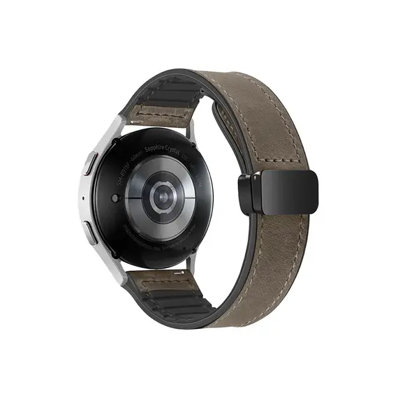 სმარტ საათის სამაჯური For Samsung Gear Sport / Huawei Watch GT 3 42mm Magnetic Genuine Cow Leather Watch Band, 20mm - Dark Brown - TechMall.geსმარტ საათის სამაჯური For Samsung Gear Sport / Huawei Watch GT 3 42mm Magnetic Genuine Cow Leather Watch Band, 20mm - Dark Brown - TechMall.ge ,სმარტ საათის სამაჯური For Samsung Gear Sport / Huawei Watch GT 3 42mm Magnetic Genuine Cow Leather Watch Band, 20mm - Dark Brown - TechMall.ge