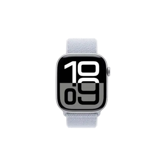 სმარტ საათის სამაჯური Apple Watch Series 10 GPS 42mm Silver Aluminum Case With Blue Cloud Sport Loop MWWD3, 2 image - TechMall.geსმარტ საათის სამაჯური Apple Watch Series 10 GPS 42mm Silver Aluminum Case With Blue Cloud Sport Loop MWWD3, 2 image - TechMall.ge ,სმარტ საათის სამაჯური Apple Watch Series 10 GPS 42mm Silver Aluminum Case With Blue Cloud Sport Loop MWWD3, 2 image - TechMall.ge