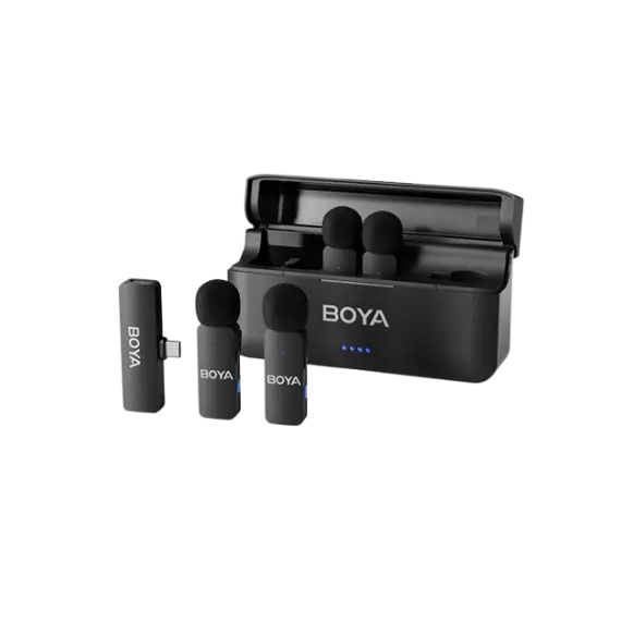 მიკროფონი Boya BY-V4U 2.4GHz Wireless Microphone System - TechMall.geმიკროფონი Boya BY-V4U 2.4GHz Wireless Microphone System - TechMall.ge ,მიკროფონი Boya BY-V4U 2.4GHz Wireless Microphone System - TechMall.ge