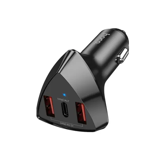 ავტომობილის დამტენი Hoco DZ10 49.5W Avatar 3-port USB+Type-C PD QC3.0 Car Charger - black, 3 image - TechMall.geავტომობილის დამტენი Hoco DZ10 49.5W Avatar 3-port USB+Type-C PD QC3.0 Car Charger - black, 3 image - TechMall.ge ,ავტომობილის დამტენი Hoco DZ10 49.5W Avatar 3-port USB+Type-C PD QC3.0 Car Charger - black, 3 image - TechMall.ge