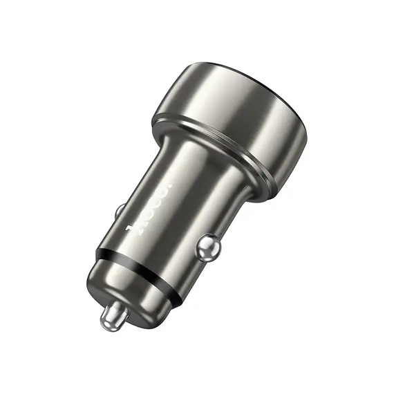 მანქანის დამტენი Hoco Z50 Leader 48W Dual-Port PD30W+QC3.0 Car Charger With Digital Display Metal Gray - TechMall.geმანქანის დამტენი Hoco Z50 Leader 48W Dual-Port PD30W+QC3.0 Car Charger With Digital Display Metal Gray - TechMall.ge ,მანქანის დამტენი Hoco Z50 Leader 48W Dual-Port PD30W+QC3.0 Car Charger With Digital Display Metal Gray - TechMall.ge