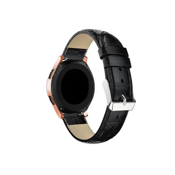 სმარტ საათის სამაჯური For Samsung Galaxy Watch 42mm, Smart Watch Strap Bracelet 20mm Crocodile Texture Genuine Leather - Black, 2 image - TechMall.geსმარტ საათის სამაჯური For Samsung Galaxy Watch 42mm, Smart Watch Strap Bracelet 20mm Crocodile Texture Genuine Leather - Black, 2 image - TechMall.ge ,სმარტ საათის სამაჯური For Samsung Galaxy Watch 42mm, Smart Watch Strap Bracelet 20mm Crocodile Texture Genuine Leather - Black, 2 image - TechMall.ge