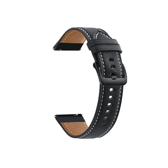 სმარტ საათის სამაჯური For Samsung Galaxy Watch3 41mm Replacement Genuine Leather Strap 20mm Universal Watch Band with Black Buckle - Black, 2 image - TechMall.geსმარტ საათის სამაჯური For Samsung Galaxy Watch3 41mm Replacement Genuine Leather Strap 20mm Universal Watch Band with Black Buckle - Black, 2 image - TechMall.ge ,სმარტ საათის სამაჯური For Samsung Galaxy Watch3 41mm Replacement Genuine Leather Strap 20mm Universal Watch Band with Black Buckle - Black, 2 image - TechMall.ge