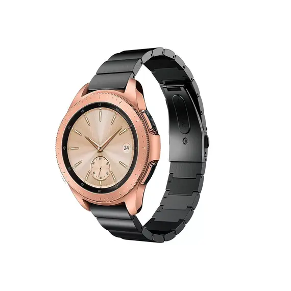 სმარტ საათის სამაჯური for Samsung Galaxy Watch 42mm, Width: 20mm Stainless Steel Watch Strap - Black - TechMall.geსმარტ საათის სამაჯური for Samsung Galaxy Watch 42mm, Width: 20mm Stainless Steel Watch Strap - Black - TechMall.ge ,სმარტ საათის სამაჯური for Samsung Galaxy Watch 42mm, Width: 20mm Stainless Steel Watch Strap - Black - TechMall.ge
