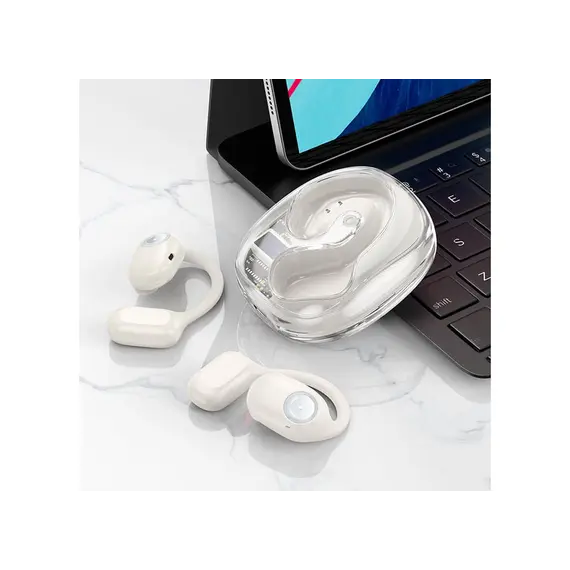 ყურსასმენი Hoco EA3 Talent open true wireless BT headset milky white, 3 image - TechMall.geყურსასმენი Hoco EA3 Talent open true wireless BT headset milky white, 3 image - TechMall.ge ,ყურსასმენი Hoco EA3 Talent open true wireless BT headset milky white, 3 image - TechMall.ge