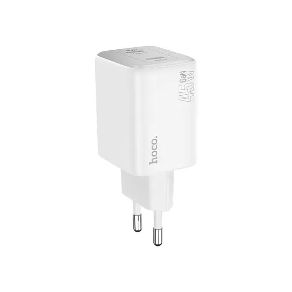 ადაპტერი Hoco N42 Elogiado dual-port PD45W (2C) charger white, 2 image - TechMall.geადაპტერი Hoco N42 Elogiado dual-port PD45W (2C) charger white, 2 image - TechMall.ge ,ადაპტერი Hoco N42 Elogiado dual-port PD45W (2C) charger white, 2 image - TechMall.ge