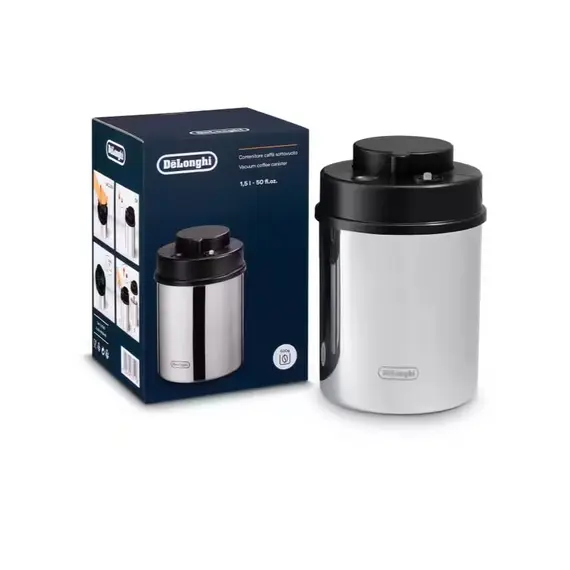 ყავის კონტეინერი DeLonghi Vacuum Coffee Canister (DLSC063) - TechMall.geყავის კონტეინერი DeLonghi Vacuum Coffee Canister (DLSC063) - TechMall.ge ,ყავის კონტეინერი DeLonghi Vacuum Coffee Canister (DLSC063) - TechMall.ge